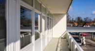 großzügige Büroeinheit mit eigenem Balkon - Hausansicht